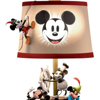 The Mickey Through The Years Table Lamp