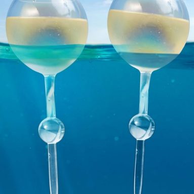The Floating And Beach Wine Glasses