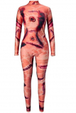 Women’s Halloween Bodysuit 3d Print Jumpsuits Adult