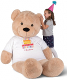 The Personalized 6′ Teddy Bear