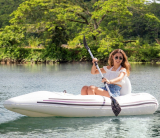 The Motorized 8′ Inflatable Boat
