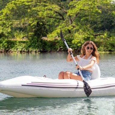 The Motorized 8′ Inflatable Boat