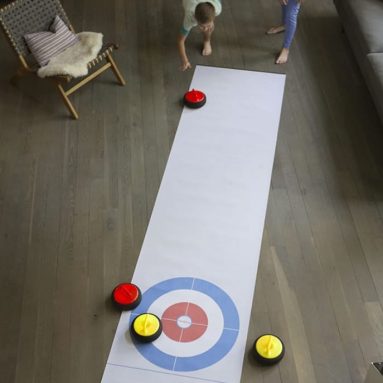 The Indoor Air Propelled Curling Game