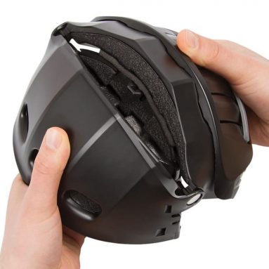 The Foldaway Bicycle Helmet