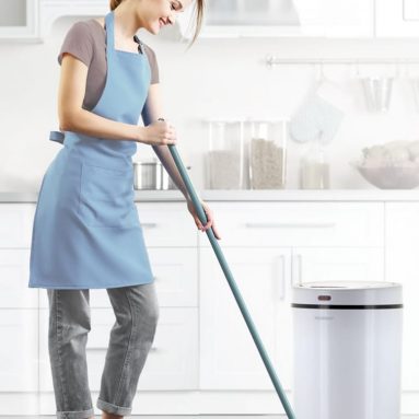 The Debris Vacuuming Trash Can