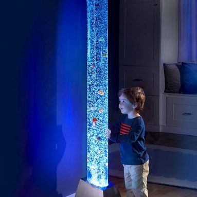 The 6′ Light Show Bubble Aquarium