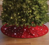 The Cordless Twinkling Tree Skirt