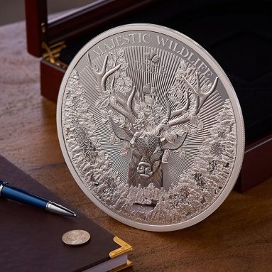 The Ten Point Buck Pure Silver Kilo Coin