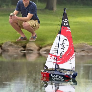 The 2′ RC Motorized Sailboat