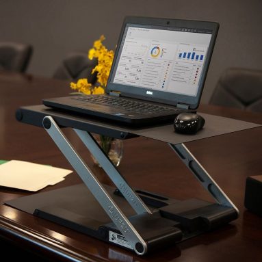 The Portable Adjustable Sit Stand Desk