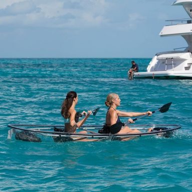 The Two Person Transparent Canoe Kayak