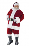 Fun World Men’s Ultra Velvet Santa Suit Costume