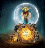 The Star Wars Yoda Musical Glitter Globe