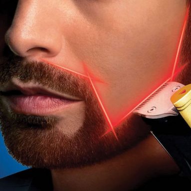 The Only Laser Guided Precision Trimmer