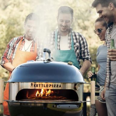 The Charcoal Grill To Pizza Oven Converter