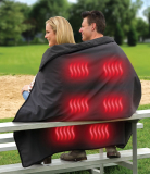 The Cordless Heated Stadium Blanket