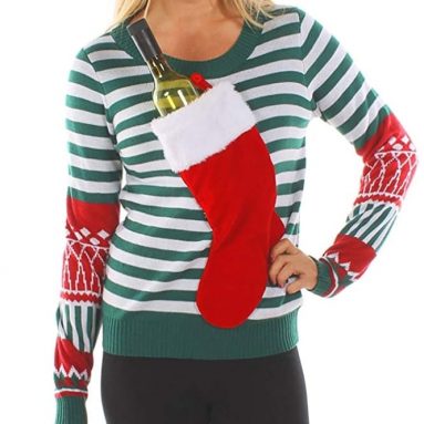 Christmas Stocking Tacky Sweater