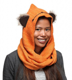 Star Wars Ewok Knit Hooded Scarf