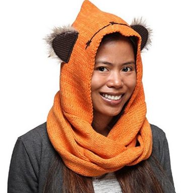Star Wars Ewok Knit Hooded Scarf