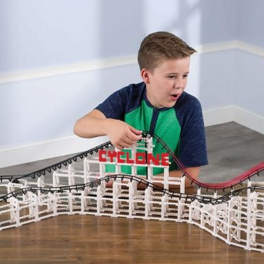 The Build A Brick Roller Coaster