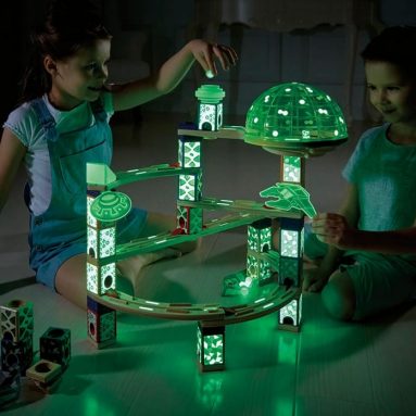 Glow In Dark Kinetic Marble Run