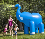 The 7 Foot Tall Water Spraying Pachyderm