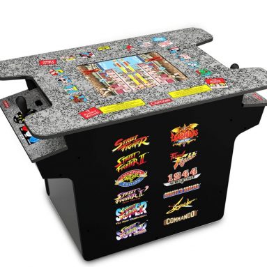 The Street Fighter Cocktail Arcade Table