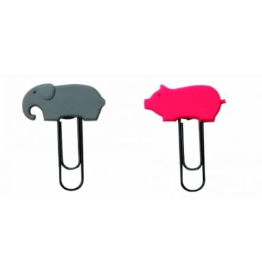 Wild Bunch Zoo Animal Paperclips