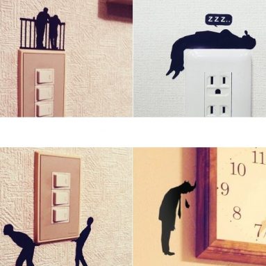 Wall Story Ojisan Removable Stickers