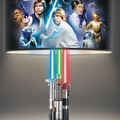 The Star Wars Lightsaber Legacy Lamp