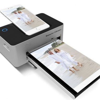 The iPhone Charging Photo Printer