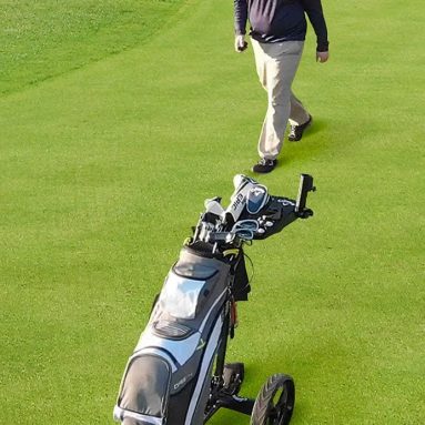 The Remote Controlled Golf Caddy