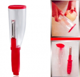 Double Sided Fruit  Vegetable Peeler with Cap