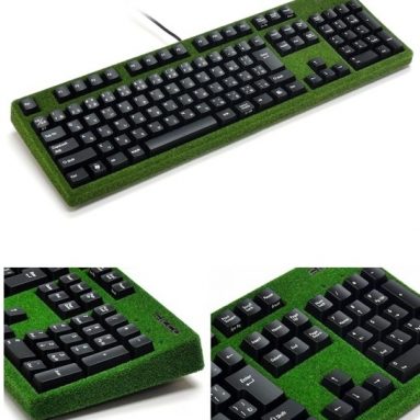 Grass computer lawn electrostatic flocking