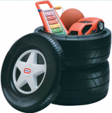 Classic Racing Tire Toy Chest