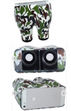 Camouflage Print 3D Glasses for iPhone 5