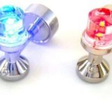 4 x Mixed LED Light Cufflinks