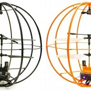 Remote control RC flying sphere gyroscope