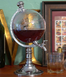 World Globe Liquor Dispenser