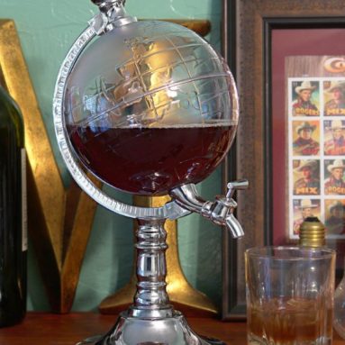 World Globe Liquor Dispenser