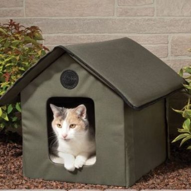 Heated Outdoor Cat House