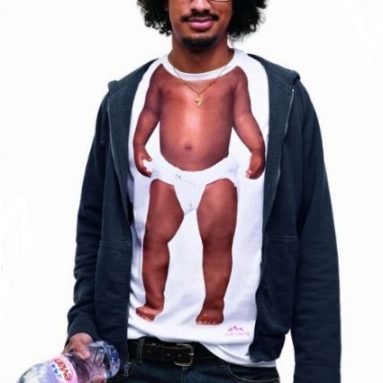 Evian’s Limited Edition Baby Inside tee