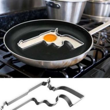 Tommy Gun Egg Fryer & Cookie Cutter