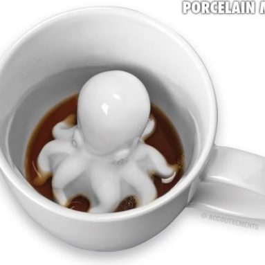 Octopus Porcelain Mug