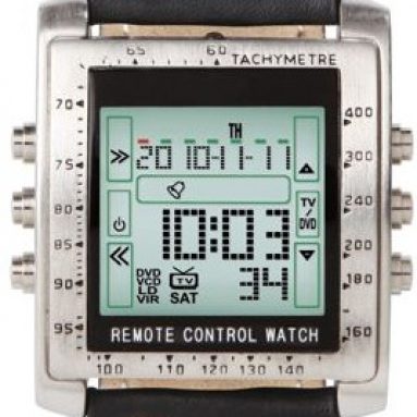 The Television Remote Control Wristwatch