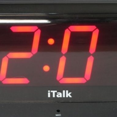 iTalk Clock with Voice Command