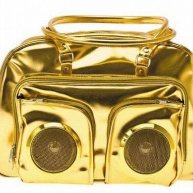 Wanted Bag with 3 Inch Speakers & MP3 Booster