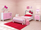 HELLO KITTY BEDROOM IN A BOX