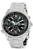 Casio Men’s EF527D-1AV Edifice Stainless Steel Multi-Function Chronograph Watch