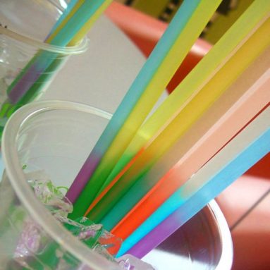 Colour Changing Drinking Straws